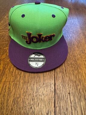Headgear Classics The Joker Fitted Baseball Hat 7 1/8